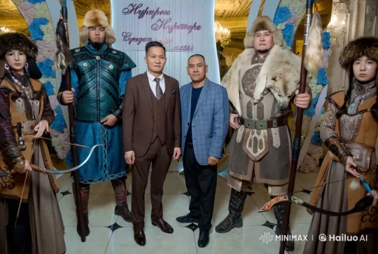 Traditional Warriors Showcase Martial Arts in Theatrical Performance – AI Generated Video | Hailuo AI