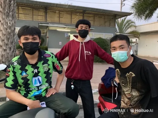 Three Young Men Practice Kung Fu in Outdoor Setting – AI Generated Video | Hailuo AI