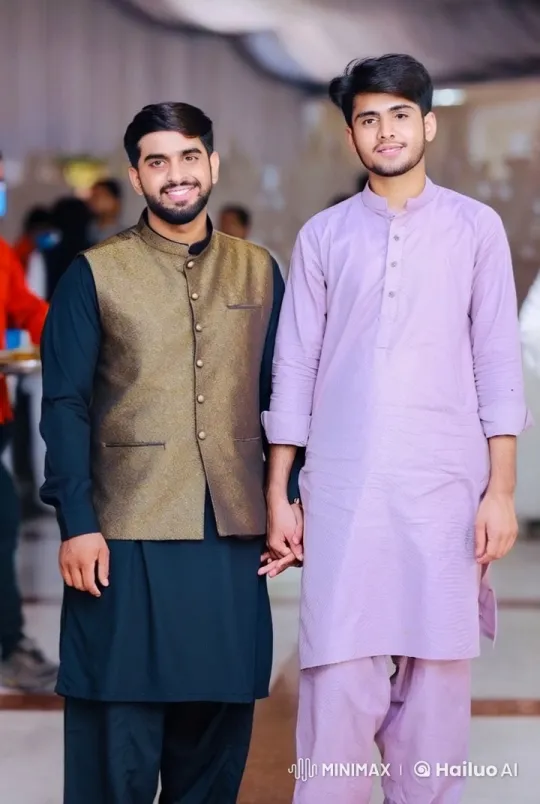 Two Men Embrace in Affectionate Hug – AI Generated Video | Hailuo AI