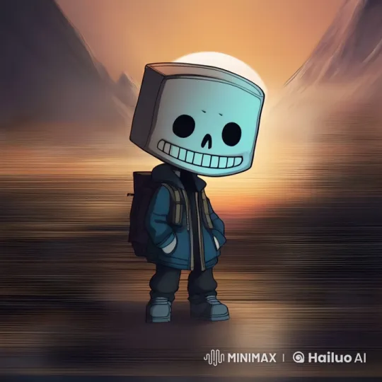 Dancing Character Brings Joy to Serene Sunset Setting – AI Generated Video | Hailuo AI