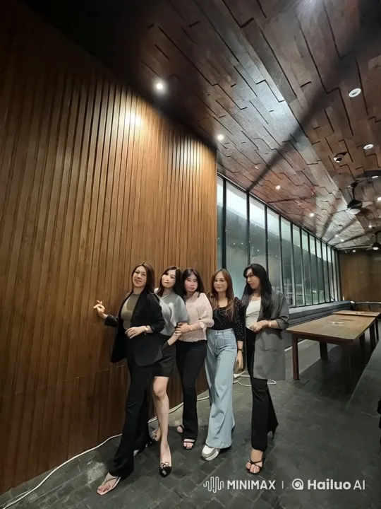 Five Women Display Kungfu Mastery in Modern Setting – AI Generated Video | Hailuo AI