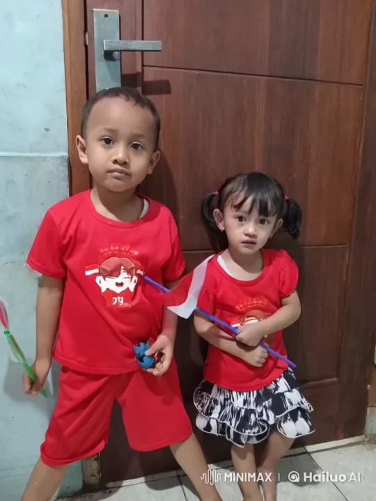 Children Perform Kung Fu in Red Outfits – AI Generated Video | Hailuo AI