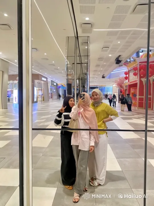Friends Transform Mall into Kung Fu Arena – AI Generated Video | Hailuo AI