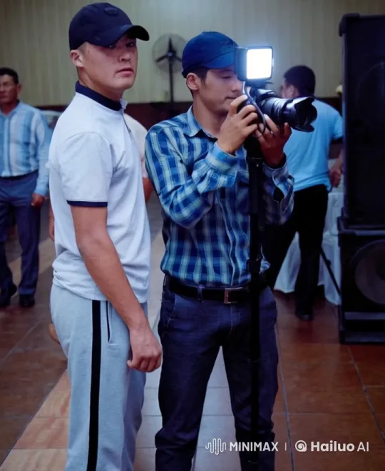 Indoor Kungfu Fight Between Two Trained Men – AI Generated Video | Hailuo AI