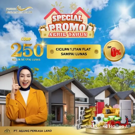 Pondok Pengampelan Indah Year-End Sale Promotion – AI Generated Video | Hailuo AI