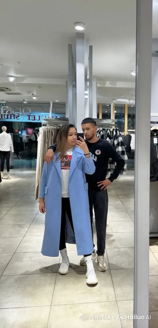 Couple Showcases Martial Arts Skills in Clothing Store – AI Generated Video | Hailuo AI