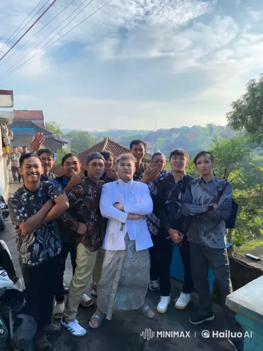 Young Men Demonstrate Kung Fu in Picturesque Village – AI Generated Video | Hailuo AI