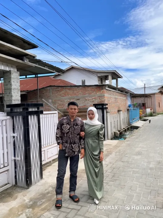 Couple Practicing Synchronized Kungfu in Suburban Setting – AI Generated Video | Hailuo AI