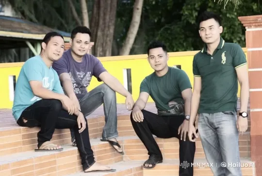 Friends Display Kung Fu Skills in Live2D Animation – AI Generated Video | Hailuo AI