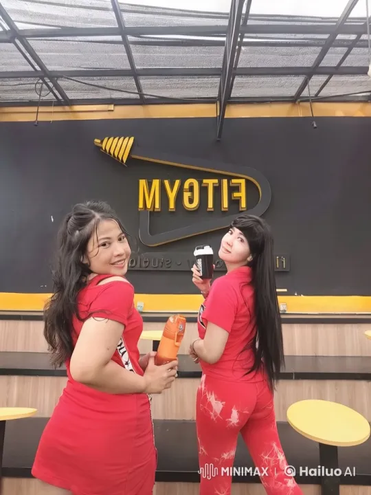 Dynamic Kungfu Routine by Two Women in Red – AI Generated Video | Hailuo AI