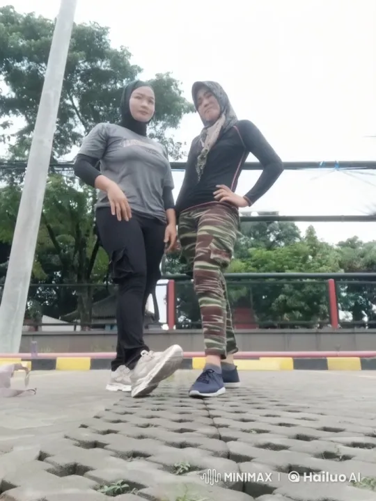 Outdoor Kung Fu Practitioners Showcase Athletic Skills – AI Generated Video | Hailuo AI