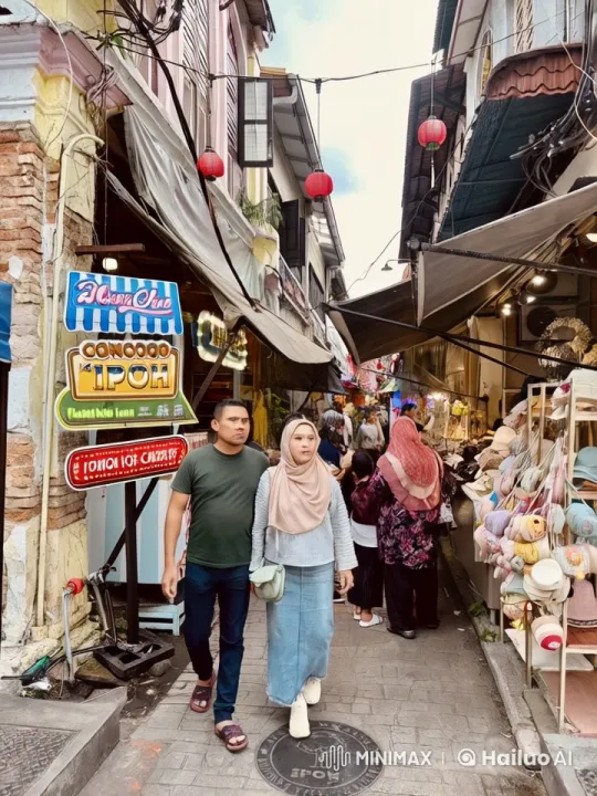 Concubine Lane: Martial Arts Display Amidst Market Hustle – AI Generated Video | Hailuo AI