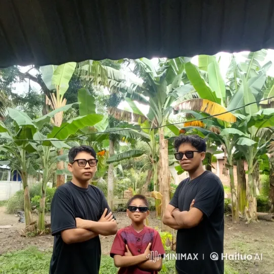 Boys Display Confidence and Skill in Outdoor Kungfu Performance – AI Generated Video | Hailuo AI