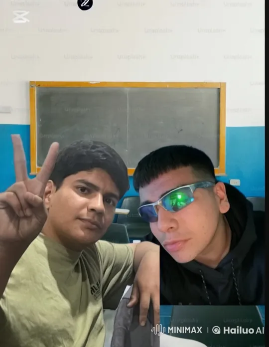 Intimate Moment Captured in Classroom Setting – AI Generated Video | Hailuo AI