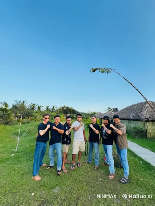 Rural Kung Fu Practitioners Showcasing Dynamic Moves – AI Generated Video | Hailuo AI