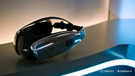 Futuristic Gaming Experience Showcased with Sleek Technology – AI Generated Video | Hailuo AI