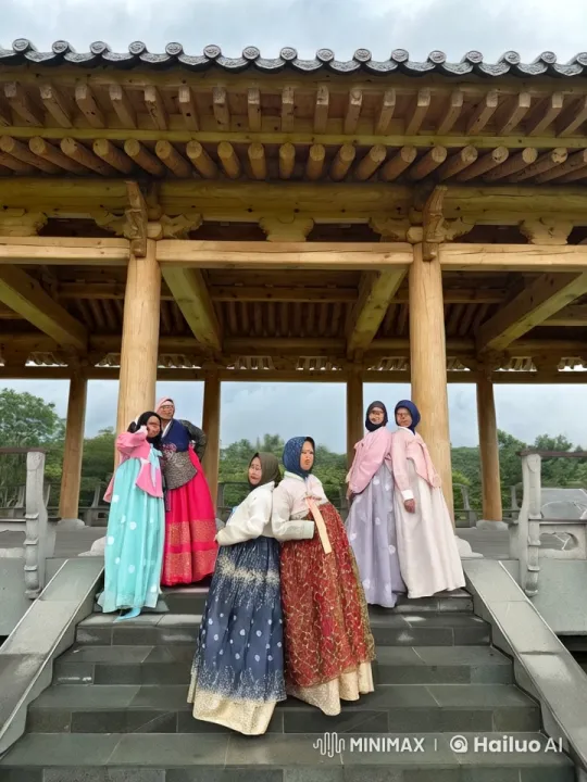 Traditional Hanbok-Kung Fu Fusion Performance – AI Generated Video | Hailuo AI