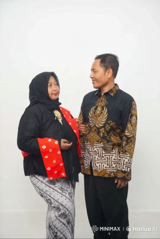 Couple in Traditional Attire Engaging in Conversation – AI Generated Video | Hailuo AI