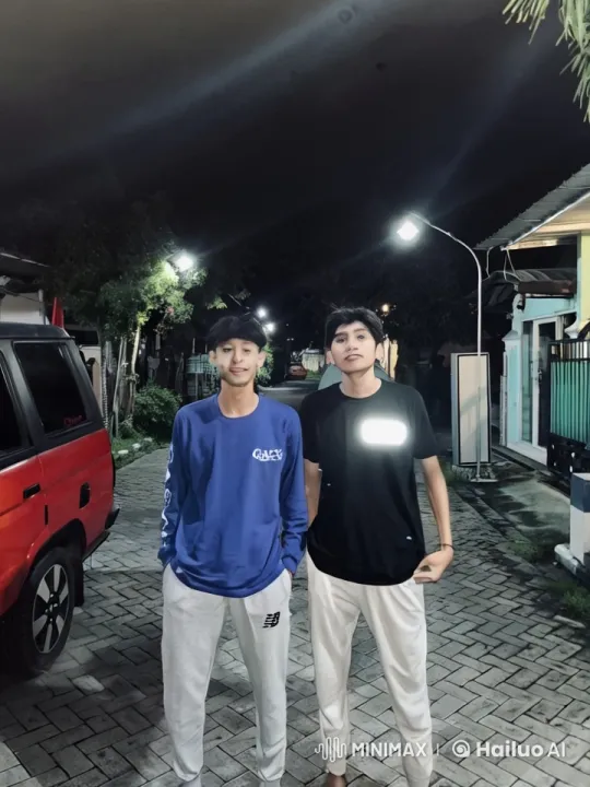 Nighttime Street Kung Fu Sparring Display – AI Generated Video | Hailuo AI