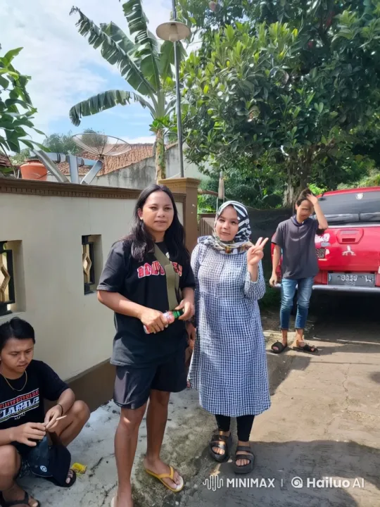 Outdoor Confrontation Between Two Girls – AI Generated Video | Hailuo AI