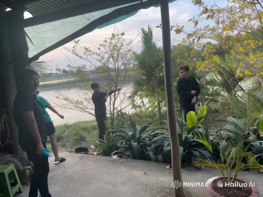 Kung Fu Fight in Serene Outdoor Setting – AI Generated Video | Hailuo AI