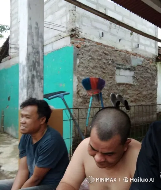 Rustic Setting Kungfu Playfulness Between Two Men – AI Generated Video | Hailuo AI