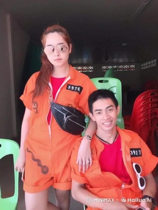 Orange Jumpsuit Fighters Showcase Intense Kungfu Combat – AI Generated Video | Hailuo AI