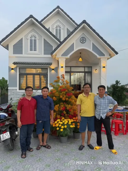 Kung Fu Masters Engage in Intense Garden Battle – AI Generated Video | Hailuo AI