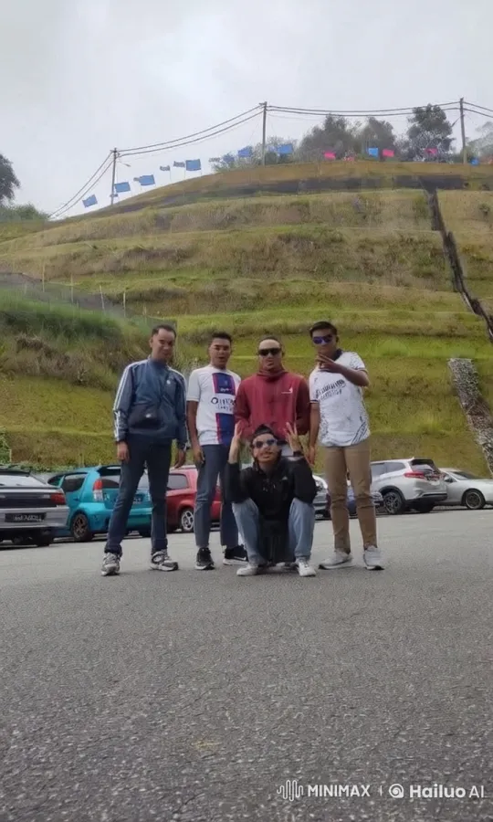Urban Martial Arts Choreography on Terraced Hill – AI Generated Video | Hailuo AI