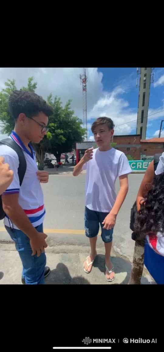 Teenagers Demonstrate Kung Fu Skills on Street Corner – AI Generated Video | Hailuo AI
