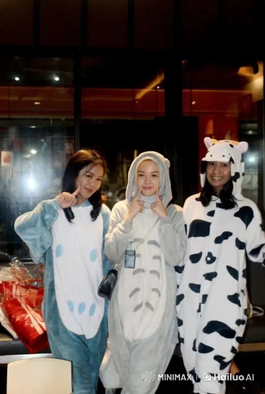 Animal Onesies Engage in Playful Kungfu Battle – AI Generated Video | Hailuo AI