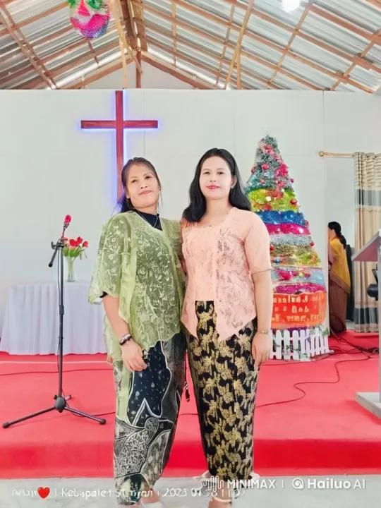 Festive Kung Fu Performance by Two Women – AI Generated Video | Hailuo AI