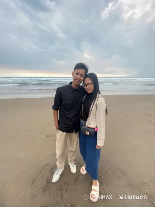 Couple Performs Kungfu on a Beach with Calm Ocean – AI Generated Video | Hailuo AI