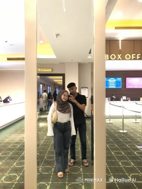 Casual Start, Kungfu Showdown in Theater Lobby – AI Generated Video | Hailuo AI