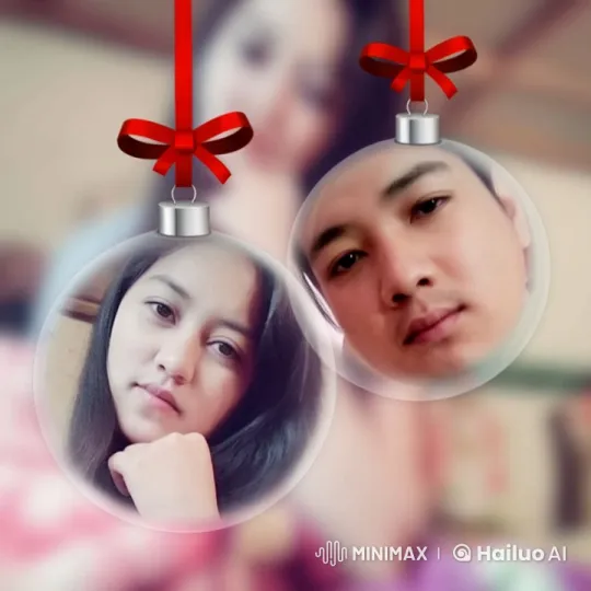 Christmas Ornaments Embrace in Festive Warmth – AI Generated Video | Hailuo AI