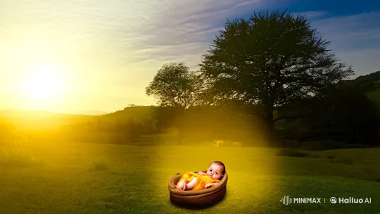 Divine Journey: The Life of Sri Krishna in 5 Minutes – AI Generated Video | Hailuo AI