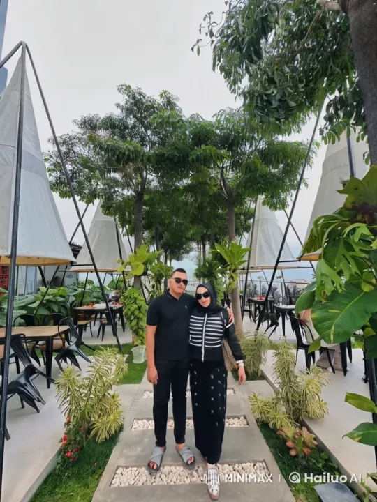 Kungfu Display in Serene Outdoor Restaurant Setting – AI Generated Video | Hailuo AI