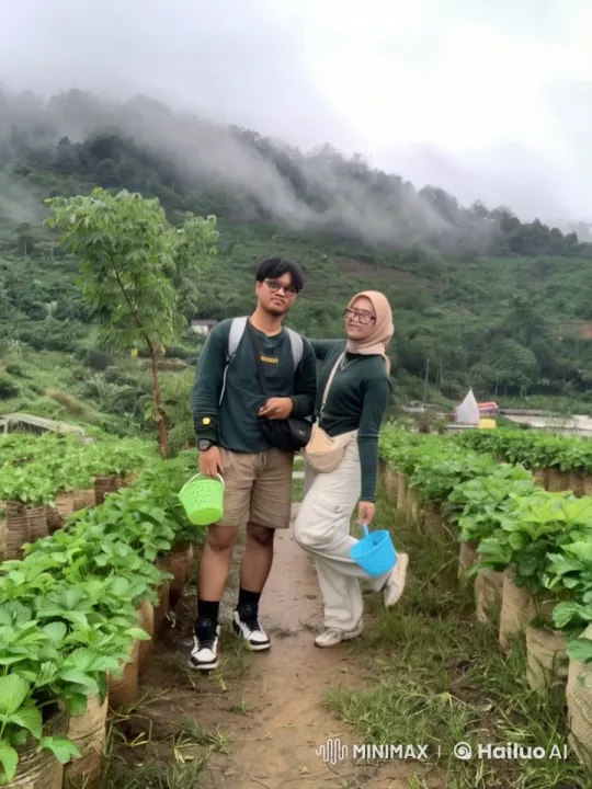 Misty Mountain Kungfu Display in Lush Landscape – AI Generated Video | Hailuo AI