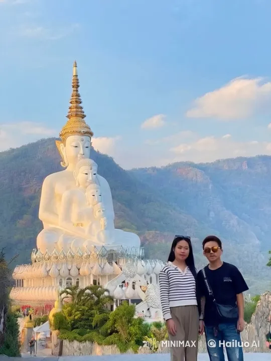 Kung Fu Performance in Serene Mountain Temple Setting – AI Generated Video | Hailuo AI