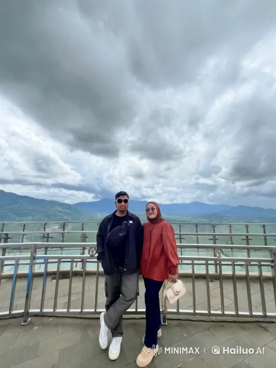 Kung Fu Masters Perform at Mountain Observation Deck – AI Generated Video | Hailuo AI