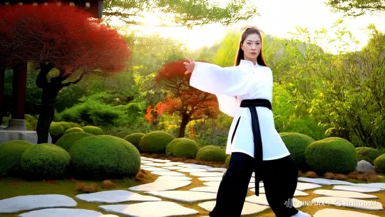 Zen Garden Kung Fu: A Study in Grace and Strength – AI Generated Video | Hailuo AI