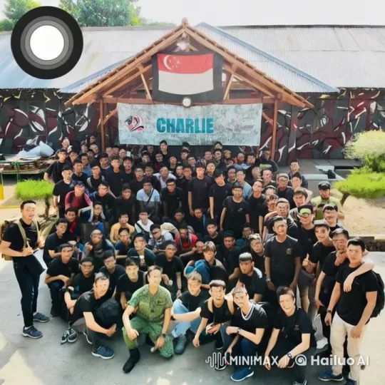 Kungfu Practitioners Showcase Skills in Singapore – AI Generated Video | Hailuo AI