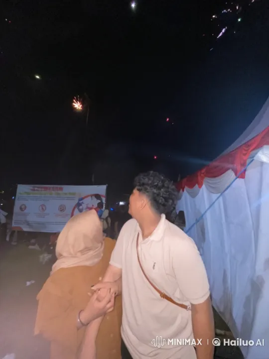 Nighttime Festival: Kung Fu Performance and Fireworks Display – AI Generated Video | Hailuo AI