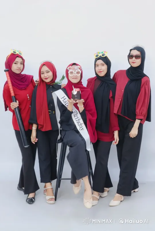 Kung Fu Birthday Celebration with Coordinated Outfits – AI Generated Video | Hailuo AI