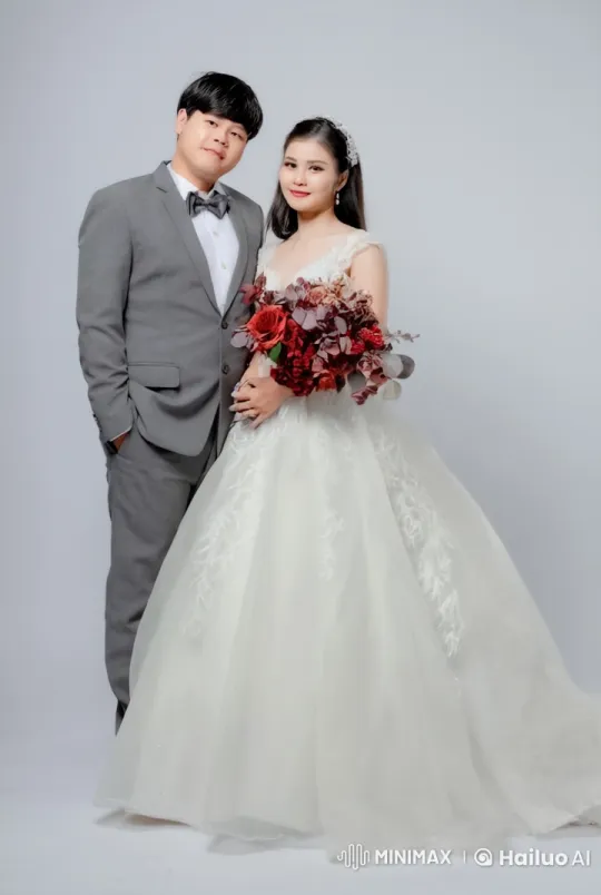 Wedding Attire Kung Fu Couple's Dynamic Display – AI Generated Video | Hailuo AI