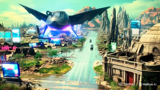 Captain Orion Nova Leads Elite Team in Futuristic Metropolis Warfare – AI Generated Video | Hailuo AI