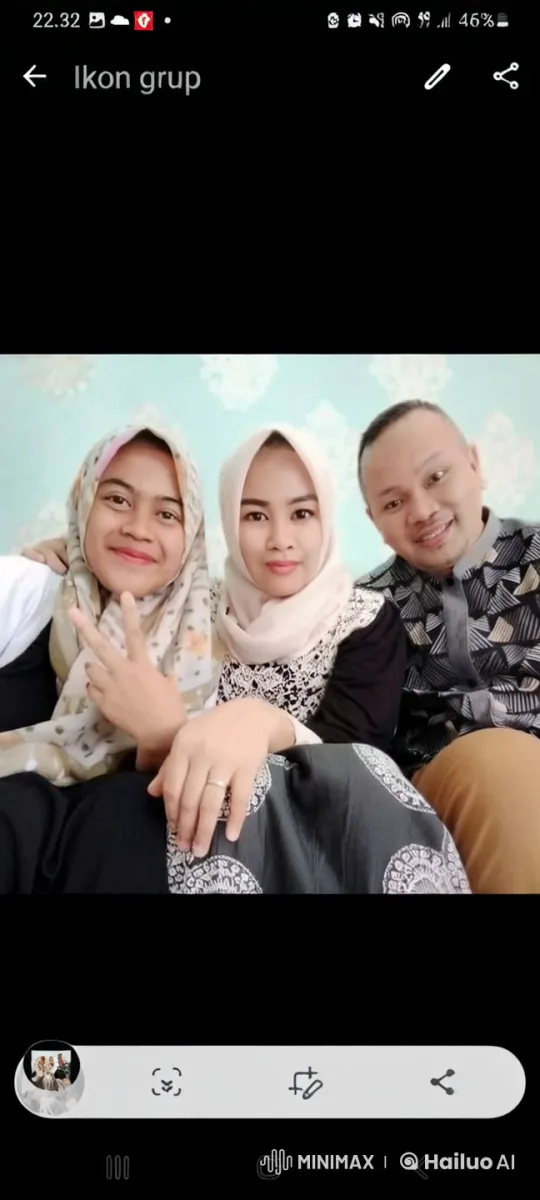 Warm Family Bonding Moment with Hijabs and Peace Sign – AI Generated Video | Hailuo AI