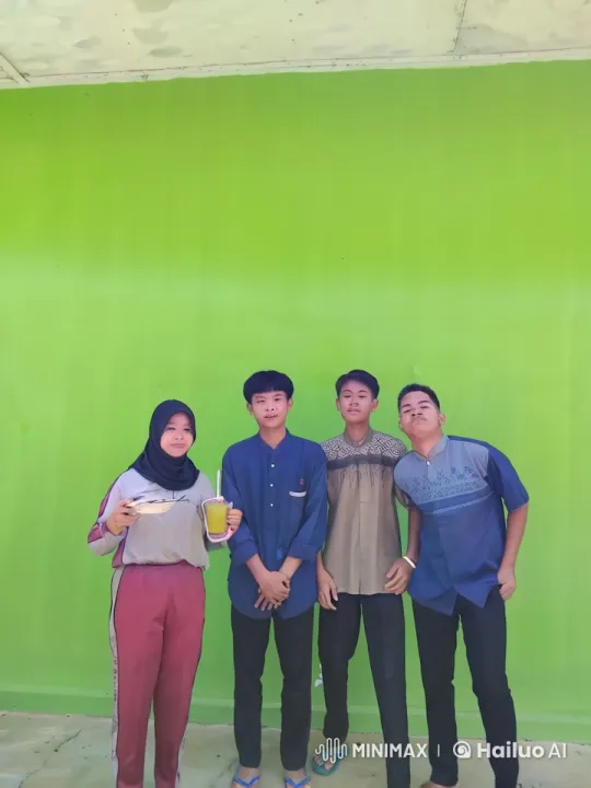 Young Group Showcases Kungfu Skills and Team Spirit – AI Generated Video | Hailuo AI
