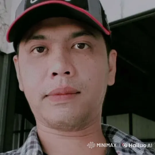 Man in Black Cap with Red Trim and Checkered Shirt – AI Generated Video | Hailuo AI