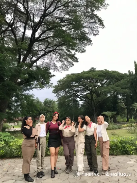 Nature Park: Martial Arts Meets Tranquil Scenery – AI Generated Video | Hailuo AI